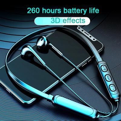 Беспроводные наушники, подвесная шея, спортивная беспроводная Bluetooth-гарнитура, наушники, бинауральные наушники для бега, мини-шея, подвесные музыкальные затычки для ушей