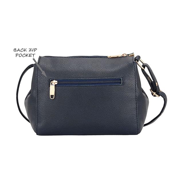 Женская сумка-слинг на жестком ремне Cetan | Женская сумочка-кошелек | Ремень через плечо