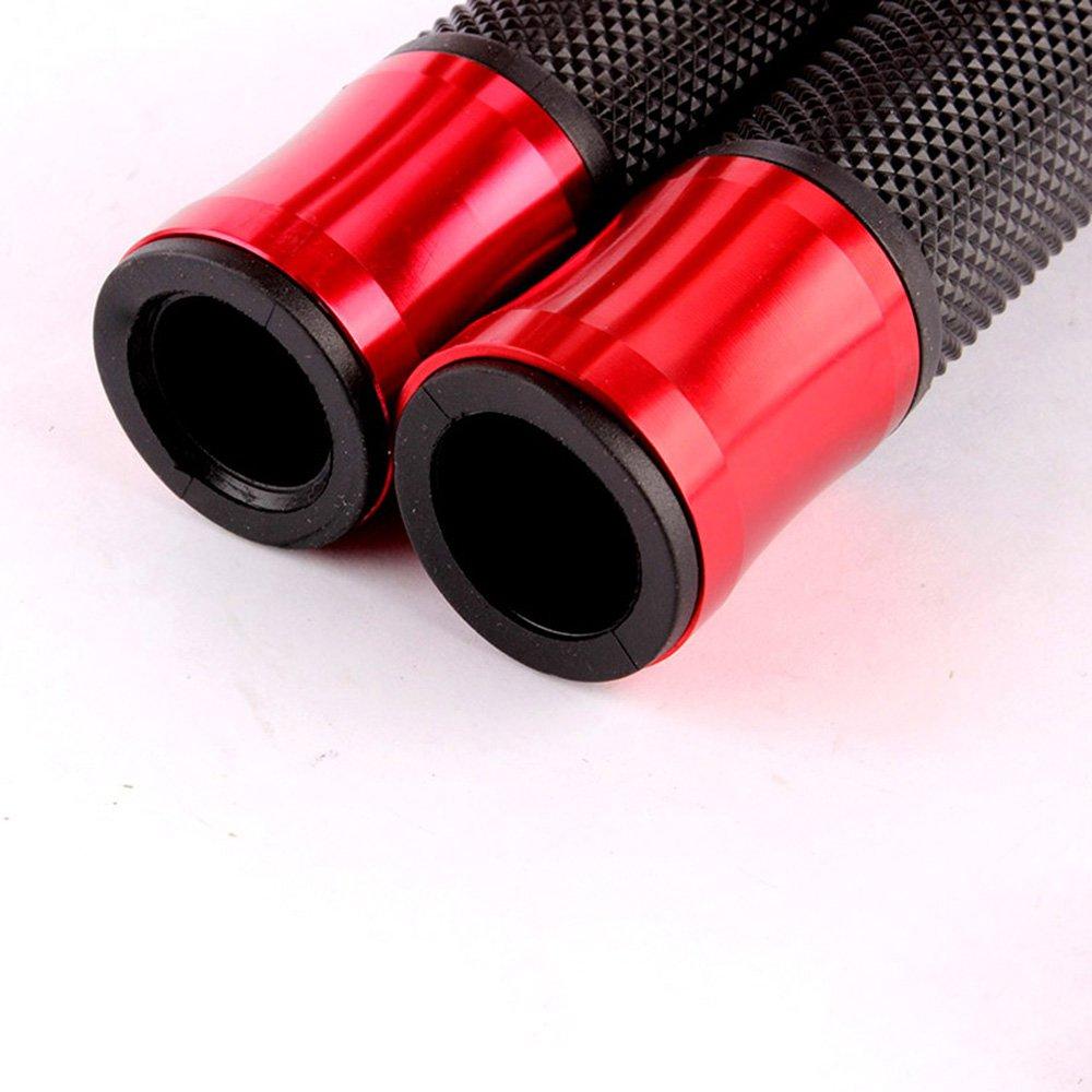 evomosa Ручка Грипса Торцевая Заглушка Велосипед Универсальный Мотоцикл Зажим Алюминиевая Торцевая Заглушка 0,9 дюйма