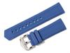 King Watch Parts Compatible with Tag Heuer Rubber Belt for Formula 1 External Product Blue 22mm [Import Original]