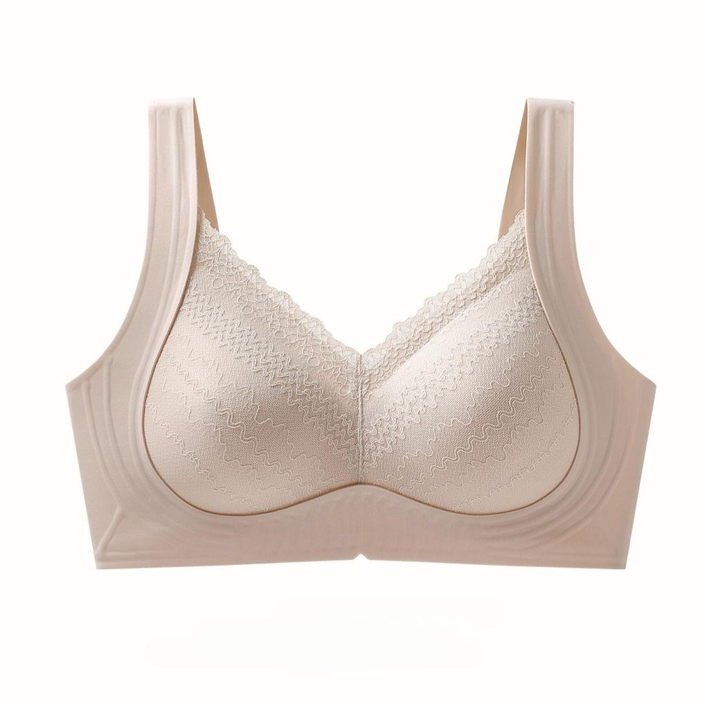 Бесшовный бюстгальтер с мягкой поддержкой, кружевной, приподнимающий, удобный и пуш-ап, с чашкой, похожей на желе