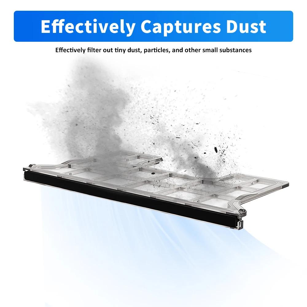 Washable Dust Filter Accessories For Narwal J1 J2 T10 Vacuum Featuring Screen Dust Box Filters Parts Mesh Screen Filters