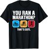Funny Swim Bike Run Triathlon Design Men Women Triathletes Gift Unisex T-Shirt