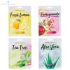 Sheet Mask Aloe Vera Soothing Moisture / Pomegranate Anti Aging / Fresh Lemon Brightening / Tea Tree Blemish Clear 24 G