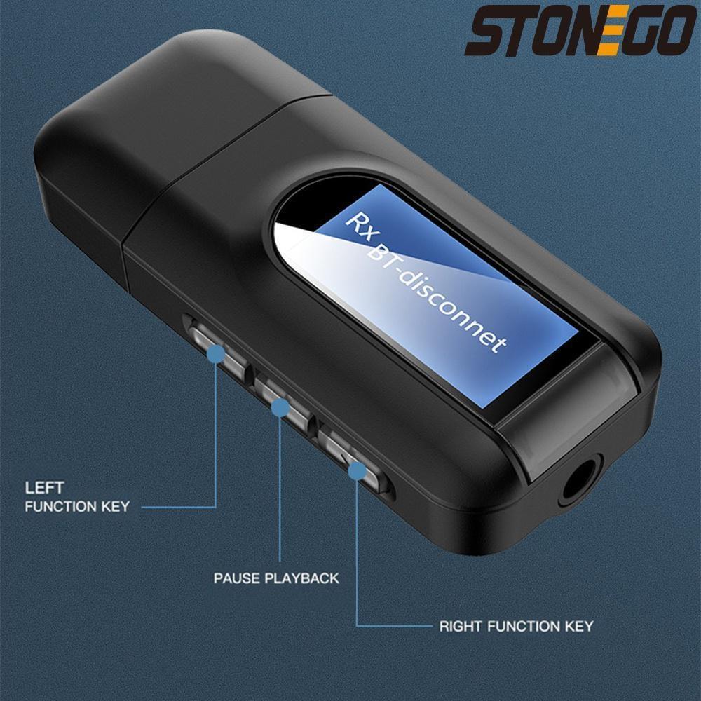 Bluetooth 5.0 Adapter Wireless Audio Receiver Transmitter for Car PC TV USB Adapter HD Sound