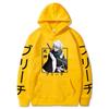 Hitsugaya Toushirou Bleach Harajuku Japan Anime Hoodies Funny Cartoon Cool Men Hoody Streetwear Fashion Oversized Sweatshirts