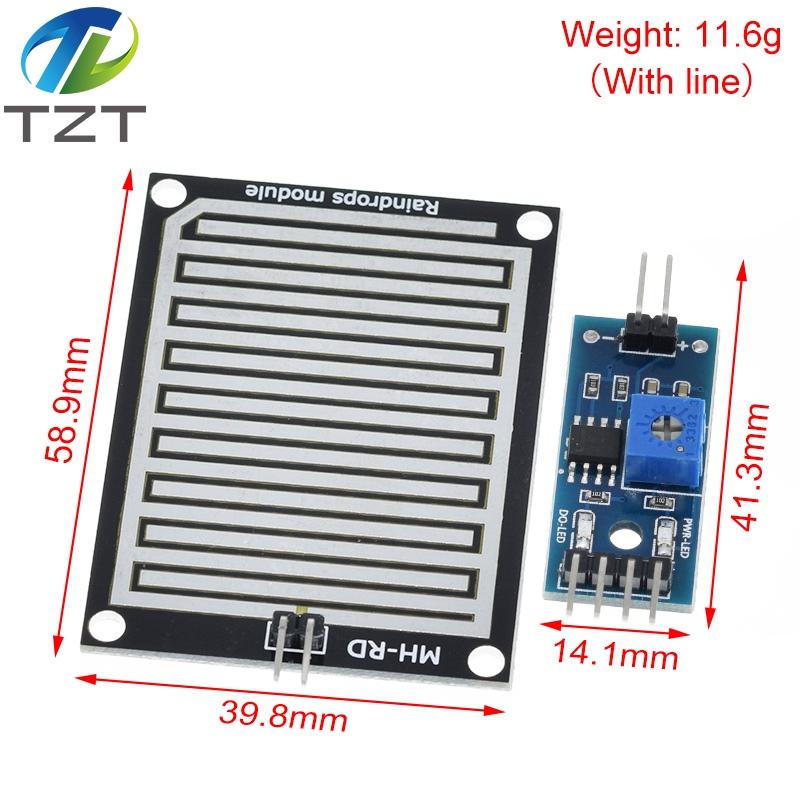 TZT Raspberry pi 2 3 пакет модулей датчиков HC-SR04 HC-SR501 DHT11 DS3231 KY-008 Звук Дождь Почва датчики для arduino набора Запасные Датчики2
