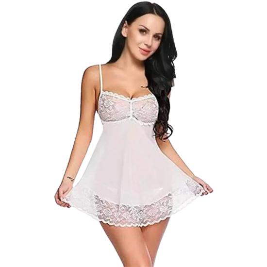 LADYSTA Женское однотонное платье для куклы из сетки и кружева СВОБОДНЫЙ РАЗМЕР (С, М, Л)