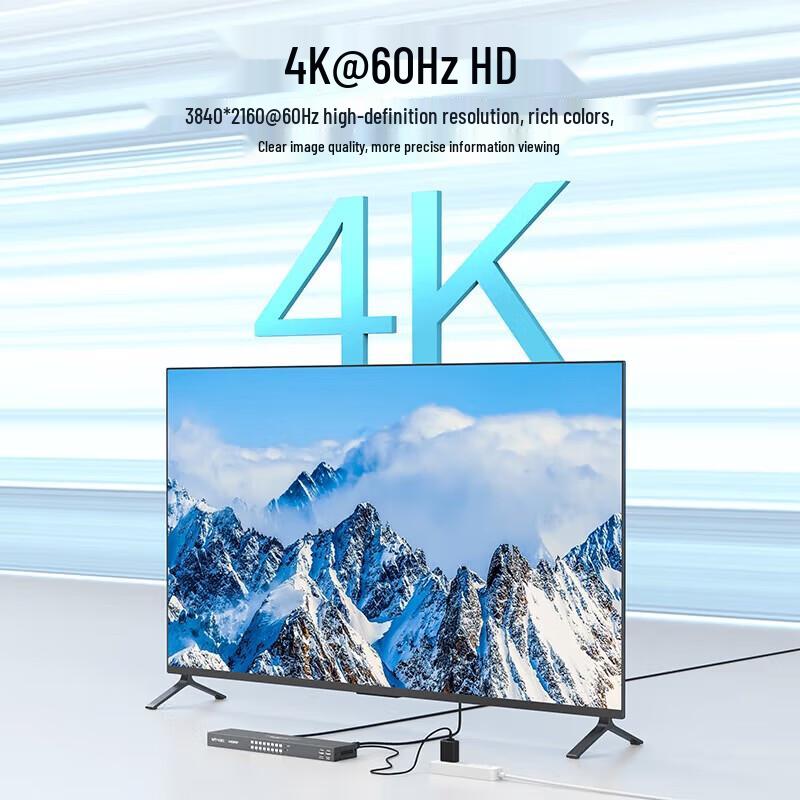 MT-viki 16-портовый 4K HDMI USB KVM-переключатель
