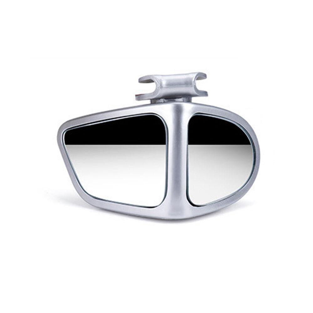 360-градусное HD автомобильное зеркало для слепых зон, вращающееся регулируемое 2-стороннее широкоугольное внешнее автомобильное зеркало заднего вида, парковочное зеркало