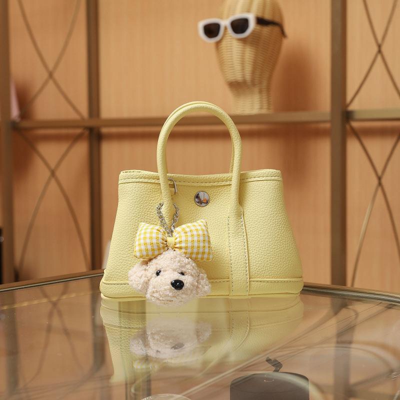 Garden Bag Mini Genuine Leather Pebbled Shoulder Bag Crossbody Purse for Women Small Tote Handbag