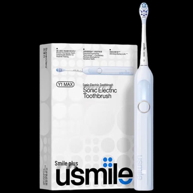 usmile Y1MAX Звуковая электрическая зубная щетка вилка CN (адаптер в комплекте)