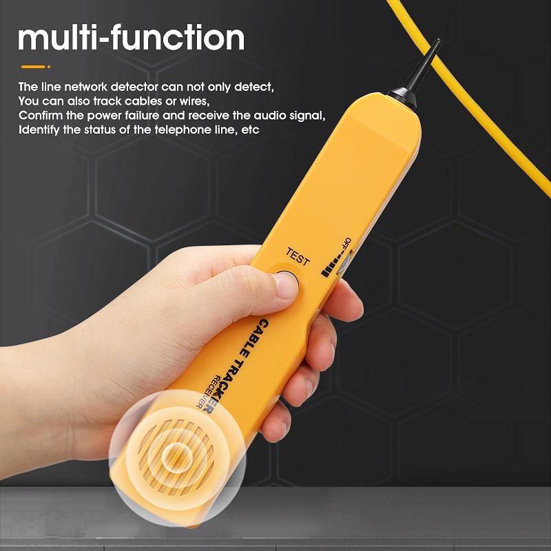Новый тестер-трассоискатель, генератор тона, тестер телефонного/сетевого кабеля, тональный трассоискатель, детектор, сетевые инструменты
