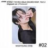 ATEEZ 11th Mini Album Golden Hour Part.2 Digipack Ver Official Photocard KPOP