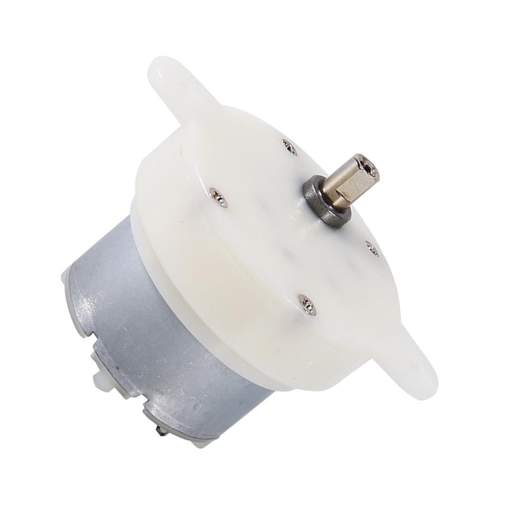 High Torque 12v DC Motor Slow Speed Electric Motor/Gearbox 3RPM 4mm Shaft Diameter Micro Motor