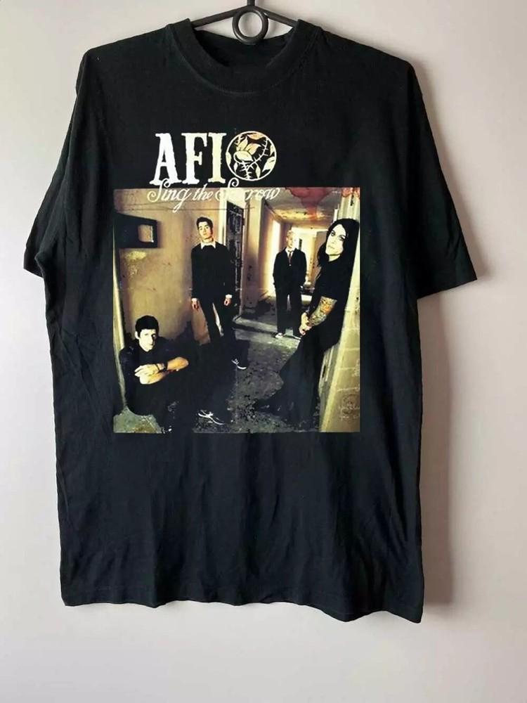 AFI Band Sing The Sorrow Group Short Sleeve Cotton T-Shirt Unisex T-Shirt