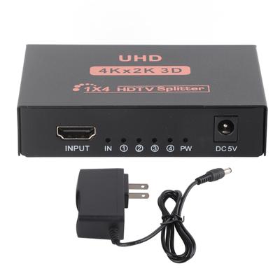 Разветвитель интерфейса мультимедиа 4K HD Plug and Play 1 в 4 выхода HD Мультимедийный коммутатор интерфейса