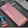 K620 Wired Hot-Swappable RGB Gaming Mechanical Keyboard