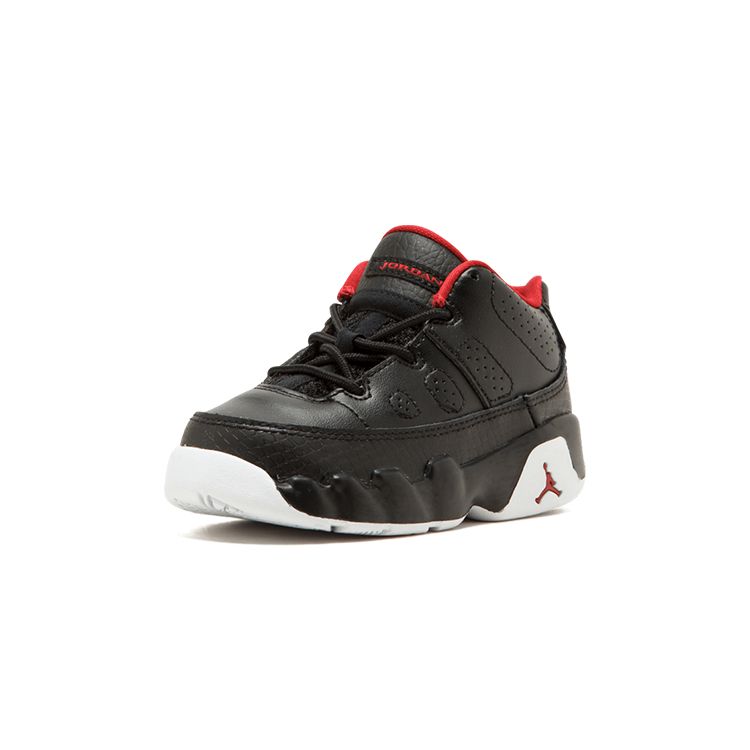 Детские кроссовки Air Jordan 9 Retro Low BT Black Gym-Red-White 833906-001