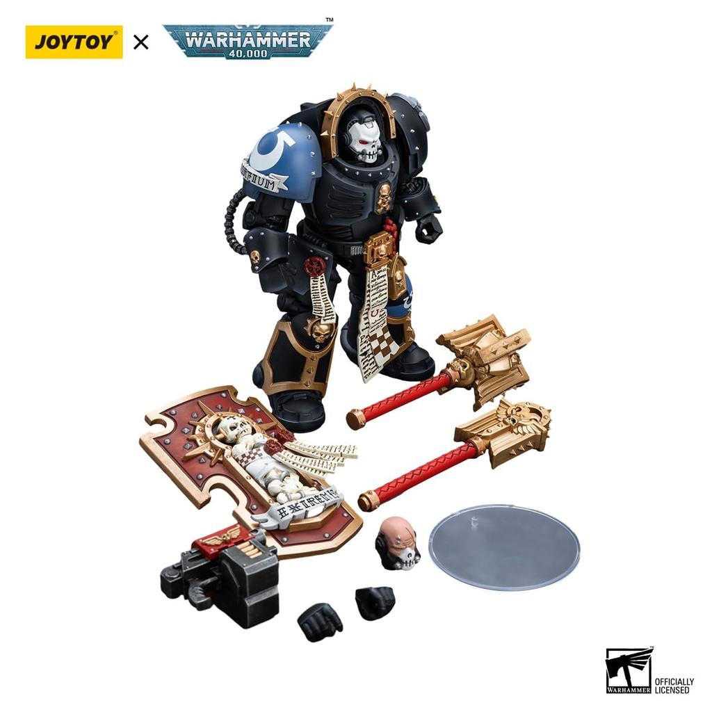 JoyToy Warhammer Ультрамарин Капеллан в Терминаторской броне масштабная фигурка 40k 118