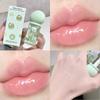 4Pcs Hydrating Lip Gloss Oil Set, Fruit Flavored Gloss, Moisturizing Cute Lip Blam Lip Care, Jelly Lip Make-Up for Women, Friendly, Party Gift