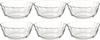 Миска из термостойкого стекла iwaki, маленькая, для заварного крема, 300 мл, набор из 6 шт. BC464