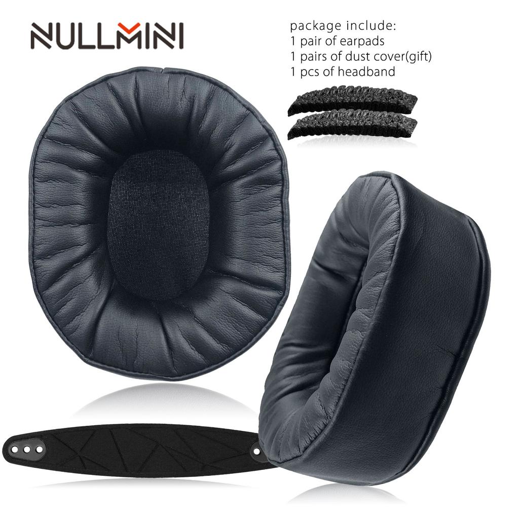 Сменные амбушюры NullMini для наушников Steelseries Arctis Nova Pro Wire, Nova 7, Nova 3, Nova 1, Чехол для амбушюр, Оголовье