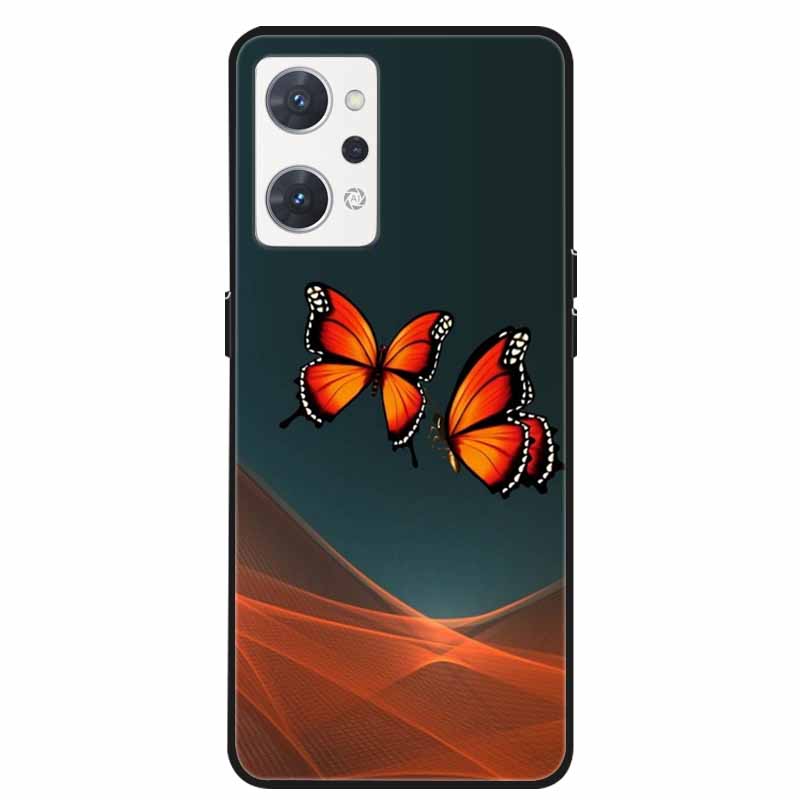 Для Oppo Reno 7A 9A Чехол Накладка на телефон Мягкий силикон Ударопрочный ТПУ Funda На Для Oppo Reno9 A 5G Защитный Capa Reno7 A / Reno9A