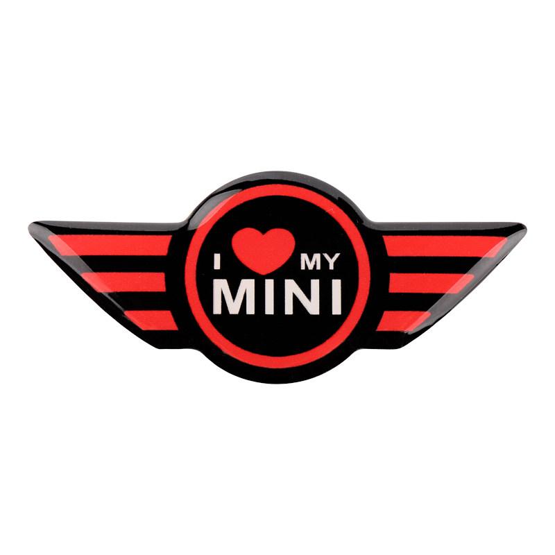 BBJT8 Suitable for BMW mini mini cooper steering wheel sticker personalized LOGO sticker concealer scratch sticker decoration