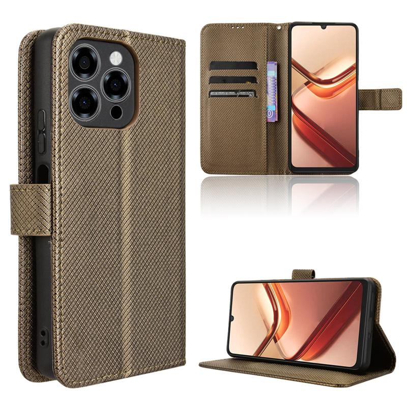 Однотонный кожаный кошелек-книжка для Doogee Note 58 59 Note58 Note59 Pro Магнитная обложка-книжка Держатель Чехол Coque Fundas Оболочка