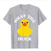 Cute Rubber Duck Lover Bird Quack Duckies Funny Ducky T-Shirt T  Fashion Men Tops Shirts Casual Cotton 80082