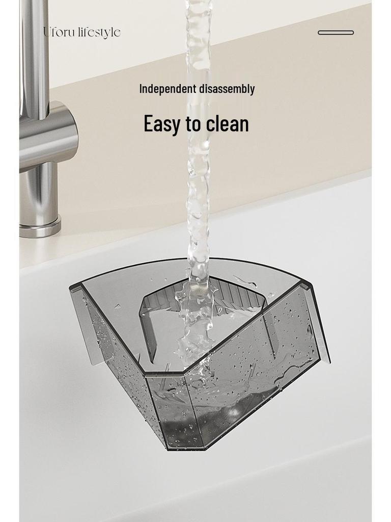 Вращающаяся кухонная полка для специй и органайзер для приправ - Многофункциональное угловое хранение для бутылок и банок