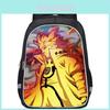 Наруто Рюкзак 3D большой вместимости Легкий школьный рюкзак с уменьшением нагрузки для детей