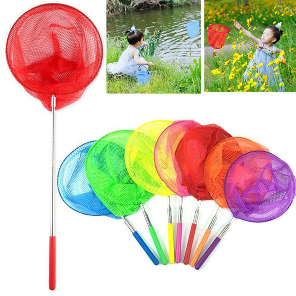 Extendable Lightweight Dragonfly Butterfly Net Telescopic Kids Fishing Net Insect Catch Mesh
