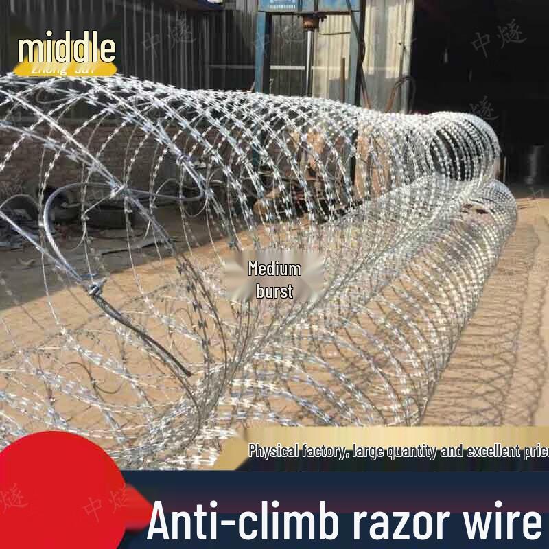 High-Security Concertina Barbed Wire