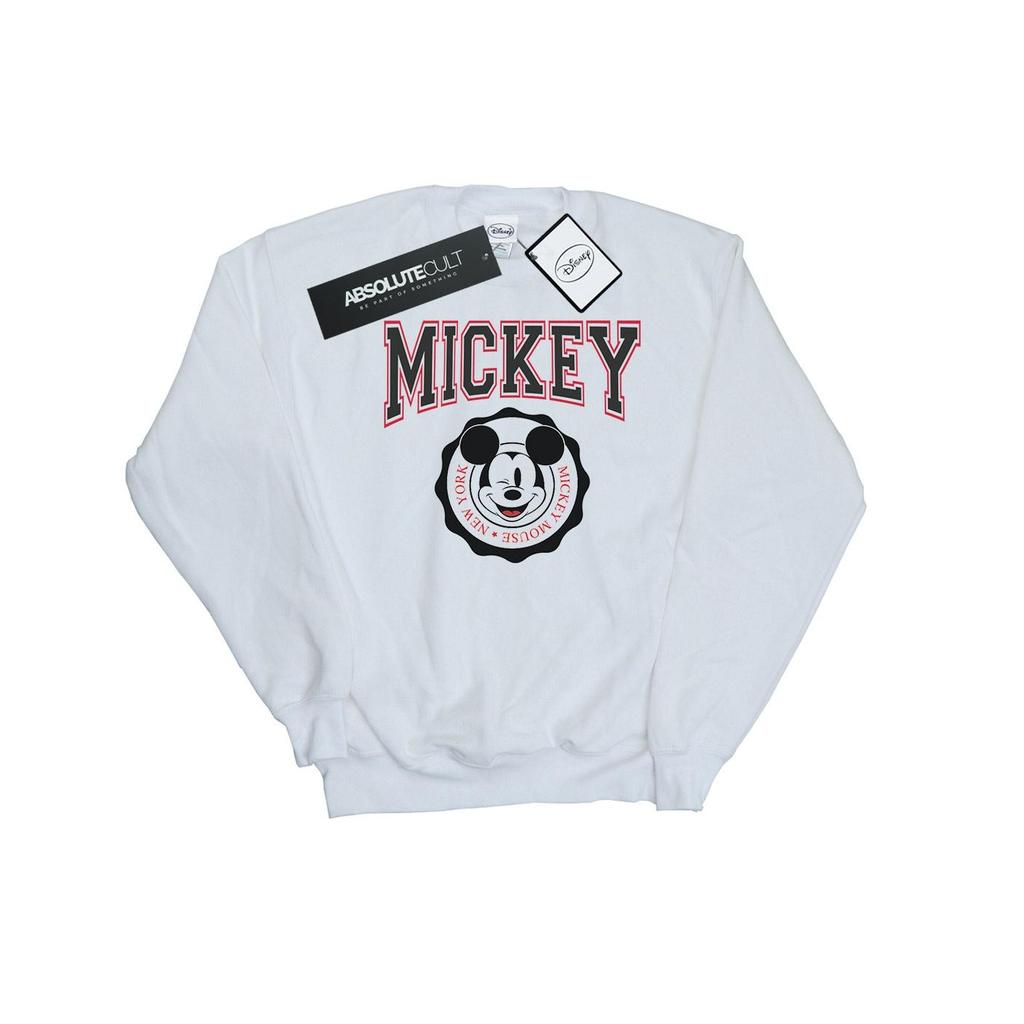 Disney Mens Mickey Mouse New York Seal Sweatshirt
