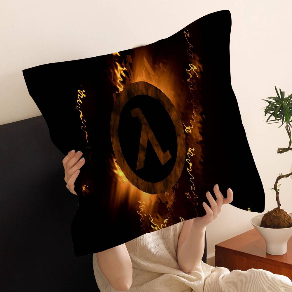 Игровой Half Life Наволочка Полиэстер Подушки для дивана Декоративные подушки Декор для дома Чехол на подушку