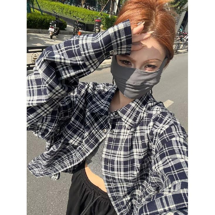 Рубашка с длинным рукавом с буквенным принтом 2024 года в японском стиле в стиле Гонконга, свободная рубашка для мальчиков, летнее модное универсальное повседневное пальто