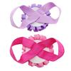 2Pcs Baby Infant Toddler Girl Ribbon Flowers Barefoot Sandals Sock Toe Shoes
