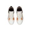 Li Ning Wei Wu Pro Fabric Synthetic Leather Non-Slip Wear-Resistant Low-Top Skate Shoes Women Sneakers White Orange AECT016-1