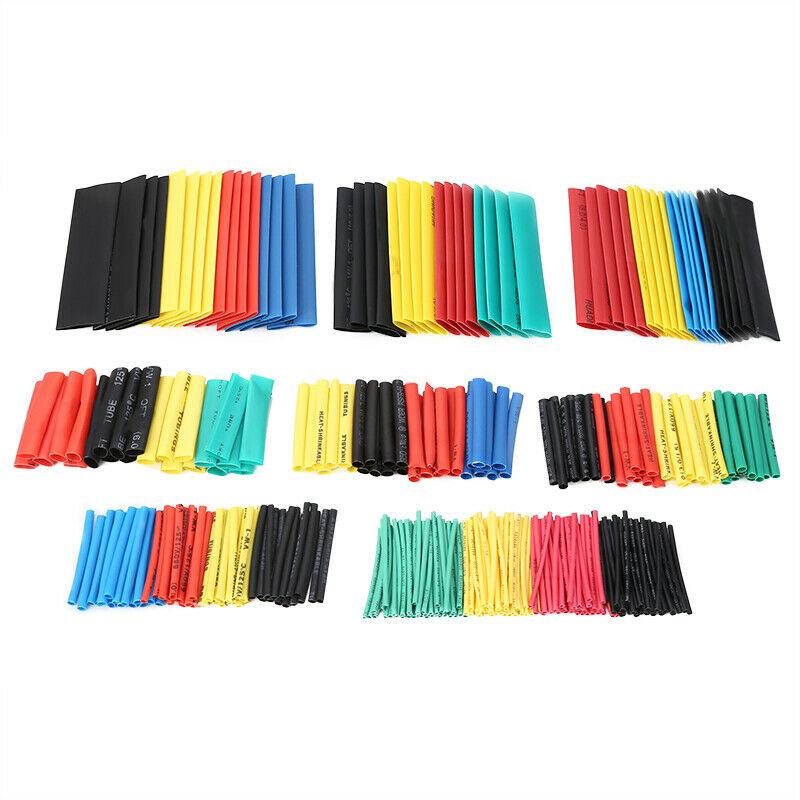 Провод, термоусадочная трубка, кабель 2:1 рукав 400 шт. Огнестойкий Практичный