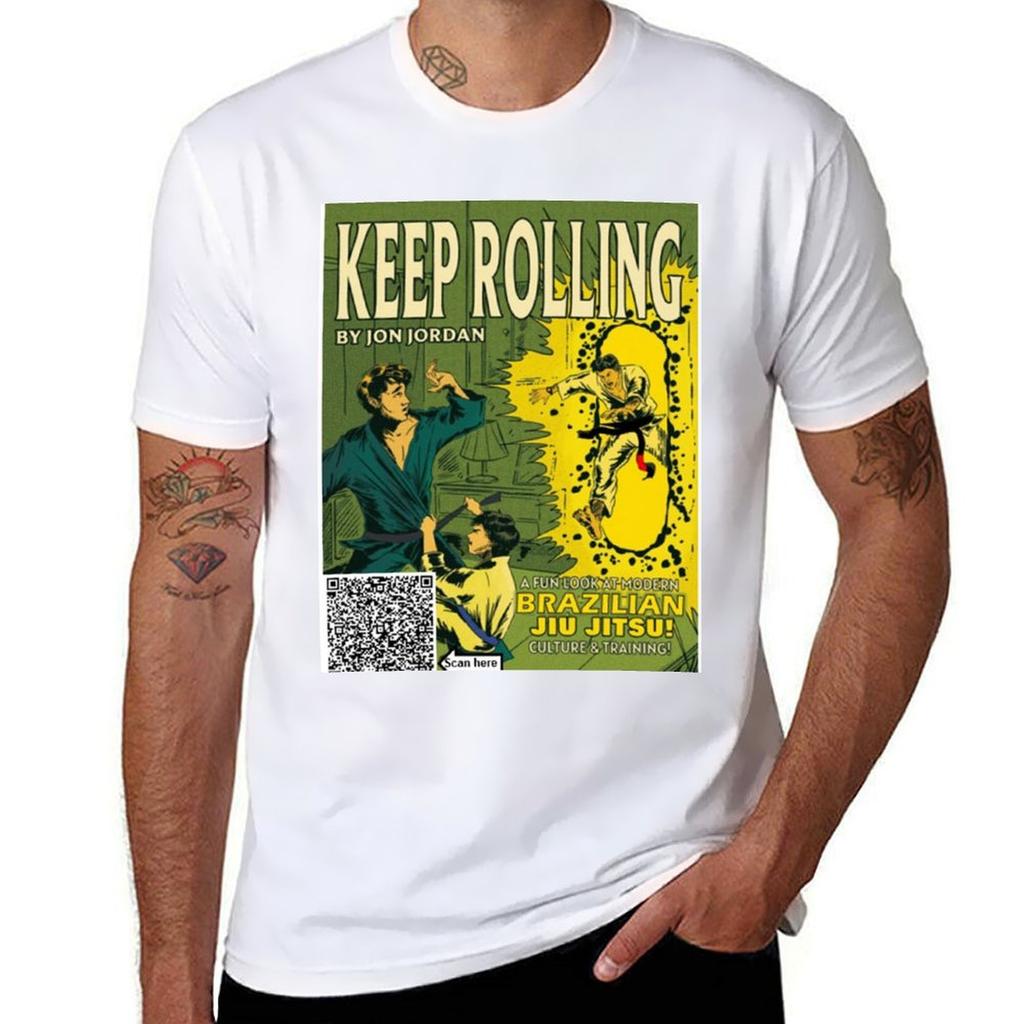 Keep Rolling Tshirt Outdoor Sports Short Sleeve Top Tshirt