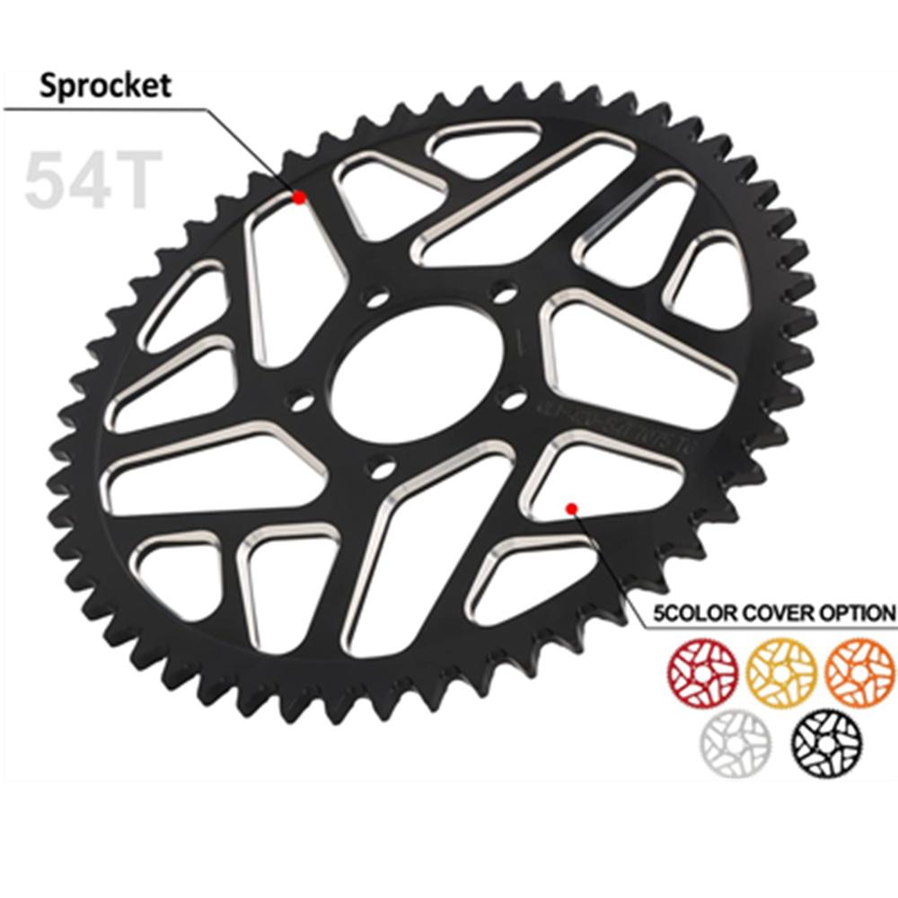 Звезда из алюминиевого сплава 54T для электровелосипеда Sur Ron Surron Light Bee S/X