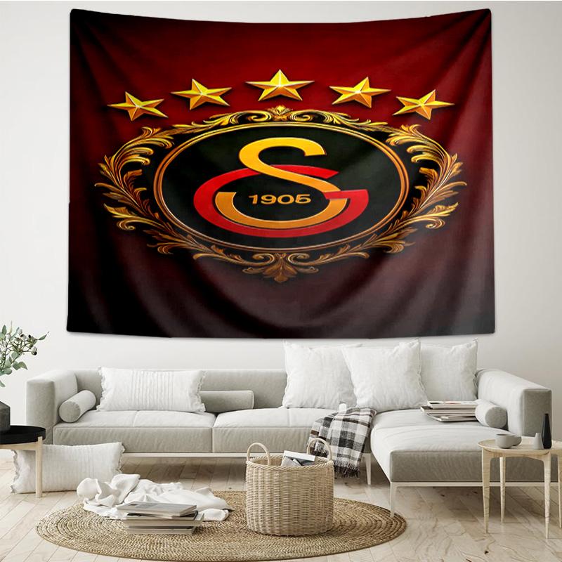 Galatasaray Crest Glory Tapestry Room Decoration Wall Hanging for Living Room Bedroom, dormitory, Birthday and Christmas gifts