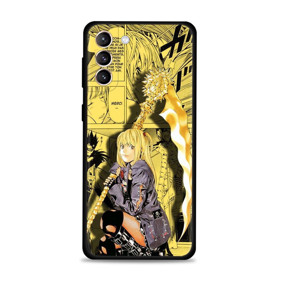 Для samsung s21 чехол Galaxy s20 fe s21 ultra s20 s22 s10 s8 s9 plus s22ultra Note 20ultra 10plus Чехлы Gods of DeathNote Coque