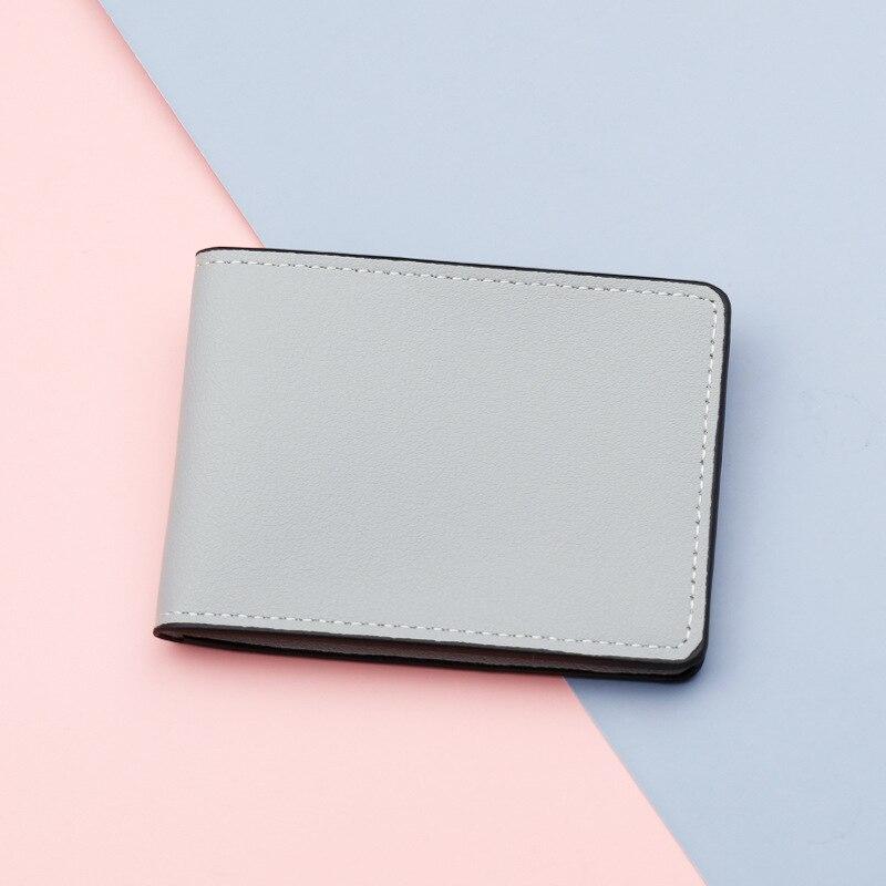 Ультратонкий автомобильный держатель для документов, удостоверения личности, для мужчин и женщин, держатель для карт из искусственной кожи, кошелек, чехол-кошелек