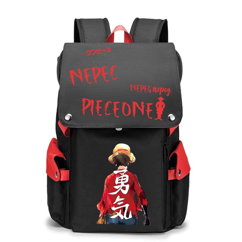 One Piece large-capacity printed backpack 7527 KTB