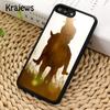 Чехол для телефона Силуэт коровы и лошади на закате Для iPhone 17 Air 16 15 14 plus 12 13 pro max Fundas