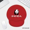 Fumede Panda Red Эргономичная подставка под запястье для мыши и набор поддержки для клавиатуры
