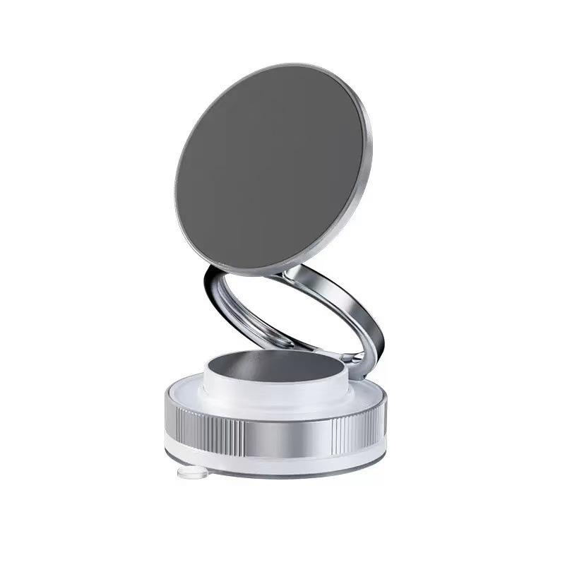 Portable Folding Magnetic Phone Holder with Suction Cup for Car and Home Use